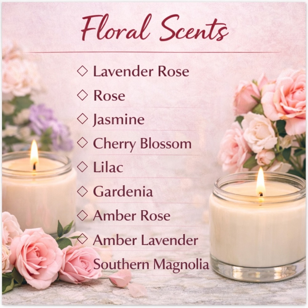 Custom Scented Soy Candle • Choose Your Fragrance - Picture 3 of 15
